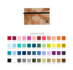 Medium Recycled PET Front Zip Pouch